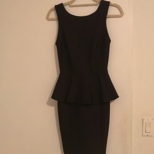 Top shop black dress